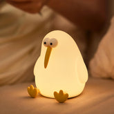 YEEFIGRO cute night light kiwibird design provides gentle bedtime ambiance.