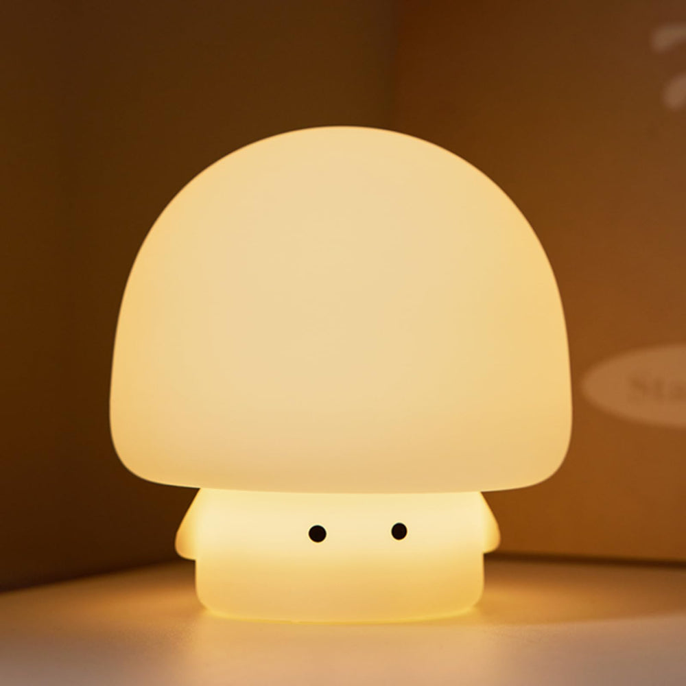 YEEFIGRO cute night light mushroom white creates cozy ambiance for bedtime
