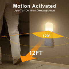 YELKO dimmable night light shows five brightness levels for versatility.