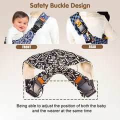 yemyig baby sling ultra-portable folds into compact size for travel