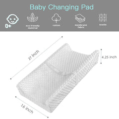 YENING mini diaper changing pad non-slip base on table stability.