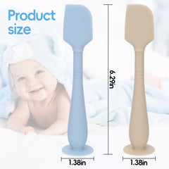 YENLNI diaper cream spatula in pink with suction base for clean changes.