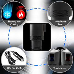 Yesinaly cold mode blue LED indicates refreshing drinks on the road.