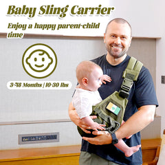 YESYBC baby sling grows with baby from newborn to toddler