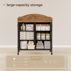 Yetom bottom four drawers organize sweaters and outfits