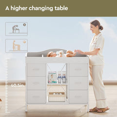 YeTom waterproof-changing-pad is easy to wipe clean after every diaper change.