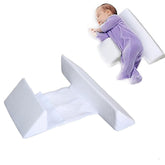 Yevclihds Baby Side Sleeper Wedge full view shows compact profile for bedside use