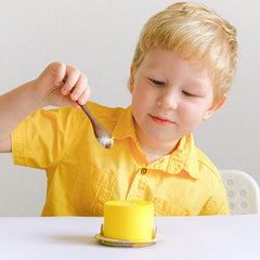 YFWOOD utensils oil-coating detail, natural finish guards against cracking