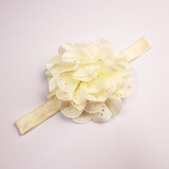 Yheahin chiffon flower bows pack, soft and coordinate-friendly for special occasions.