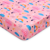 YHITBG baby fitted crib sheet in soft microfiber offers gentle skin contact for sleep.
