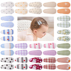 YHXX YLEN 40pcs baby hair clips in all colors ready for mix-and-match looks.
