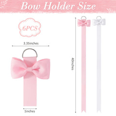 YLEN YHXX bow holder uses cotton ribbon material with soft, supportive storage
