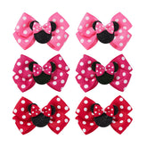 YHXX YLEN mouse ears pink bows for daily outfits