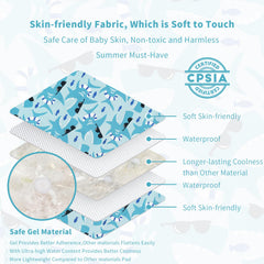 Yinbly breathable skin-friendly material closeup highlighting gentle touch.