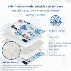 Yinbly gel car seat cooler pad on dining chair offers skin-friendly, refreshing seating.