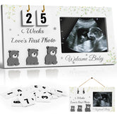 YinEpand ultrasound frame countdown weeks display signaling baby's upcoming arrival memories