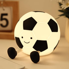 YISUN soccer night light with unique design doubles as stress-relief decor for kids.