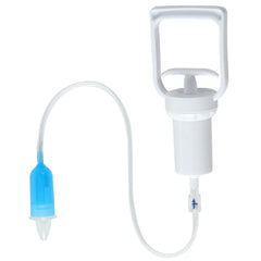 Yiupea baby nasal aspirator in use for quick, soothing cleansing.