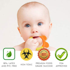 YIYEE teething toy texture beads close-up show massage-ready textures