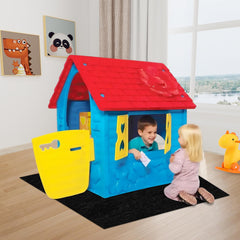 YIYIREA playmat with non-slip backing for stable outdoor play.