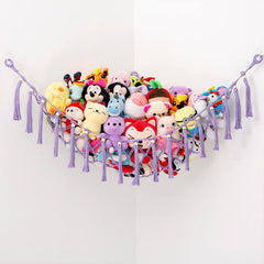 YKBU macrame hammock with wooden beads detail adds boho vibe and sturdy storage