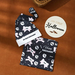 Ylsteed Halloween headband set displayed, a comfy accessory for newborn outfits.