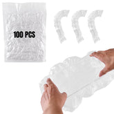 YNSHOUNA potty liners with elastic mouth showing secure fit for quick, mess-free changes.