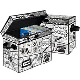 YNSZAS comic box closed with lid protects contents from dust