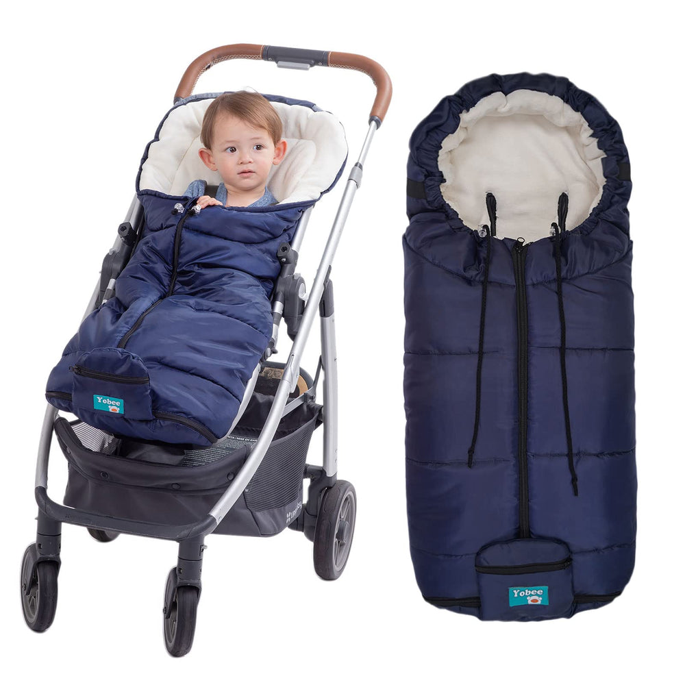Yobee Universal Stroller Footmuff weatherproof exterior for all-season warmth