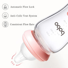 YOHKOH bottle scale with clear measurements for accurate feeding.