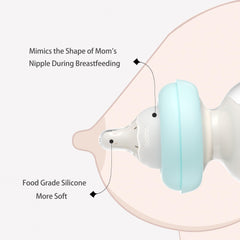 YOHKOH wide-neck design facilitates hand washing and dishwasher cleaning.