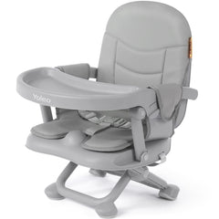 YOLEO baby high chair booster folded for travel and compact storage
