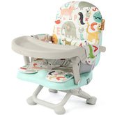 YOLEO baby high chair booster seat with tray for safe dining at home