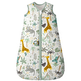 Yoofoss baby sleep sack 0-6m in warm, cozy fabric for cold nights.