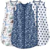 Yoofoss baby sleep sack fabric closeup shows organic cotton softness for sensitive skin.