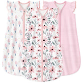 Yoofoss baby sleep sack organic cotton closeup, gentle breathable fabric for sensitive skin.