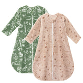 Yoofoss Baby Sleep Sack closeup fabric highlights soft fleece for cozy sleep