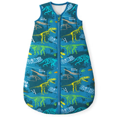 Yoofoss Baby Sleep Sack fabric close-up shows organic cotton softness for sensitive skin.