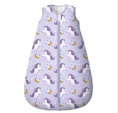 Yoofoss Baby Sleep Sack front view showcases warm, soft fabric and secure fit.