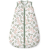 Yoofoss baby sleep sack front view with roomy bell bottom for hip comfort