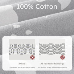 Yoofoss sleep sack interior guard protects baby's skin during zipper use.