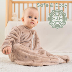 Yoofoss sleep sack size chart view helps choose the right fit for newborns