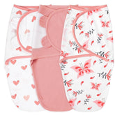 Yoofoss baby swaddle close-up in breathable organic cotton for cozy sleep.