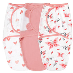 Yoofoss baby swaddle close-up in breathable organic cotton for cozy sleep.