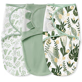 Yoofoss Baby Swaddle newborn arm-in close-up shows soft, breathable fabric for peaceful sleep.