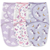 Yoofoss baby swaddle closeup in organic cotton, skin-friendly softness.