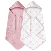 Yoofoss hooded towel newborn softness after bath for gentle drying.