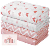 Yoofoss muslin swaddle soft-breathable for delicate newborn skin.