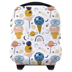 Yoofoss nursing cover 360° coverage for discreet public nursing.
