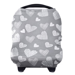 Yoofoss nursing cover provides breastfeeding privacy with breathable fabric.